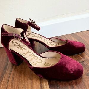 Sam Edelman Velvet Heels